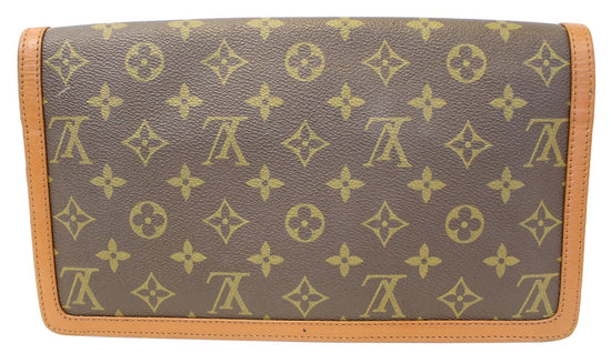 LOUIS VUITTON Authentic Vintage Monogram Canvas POCHETTE DAME GM