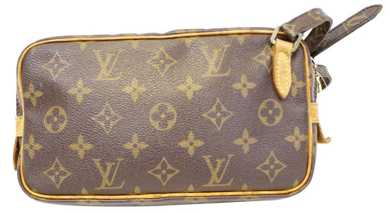 Louis Vuitton Pochette Marly Bandouliere Bag Monogram Canvas Brown 2039521