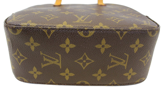 Louis Vuitton Spontini Handbag Monogram Canvas Brown 5814671