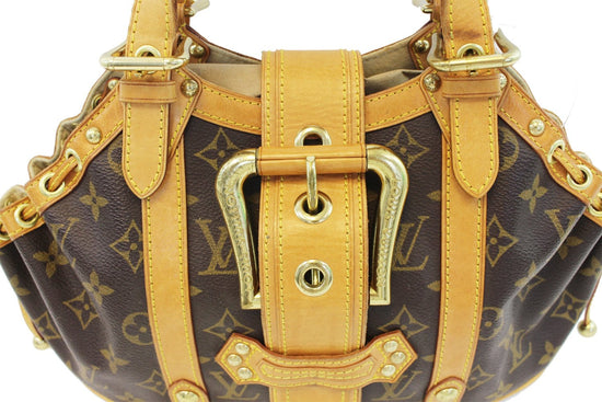 LOUIS VUITTON THEDA MP BLACK MULTICOLOUR MONOGRAM CANVAS HAND BAG