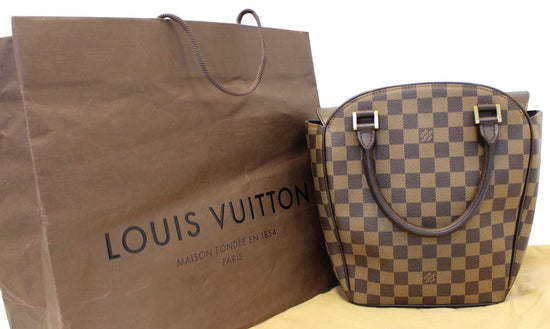 Louis Vuitton Damier Ebene Sarria Seau Top Handle ○ Labellov