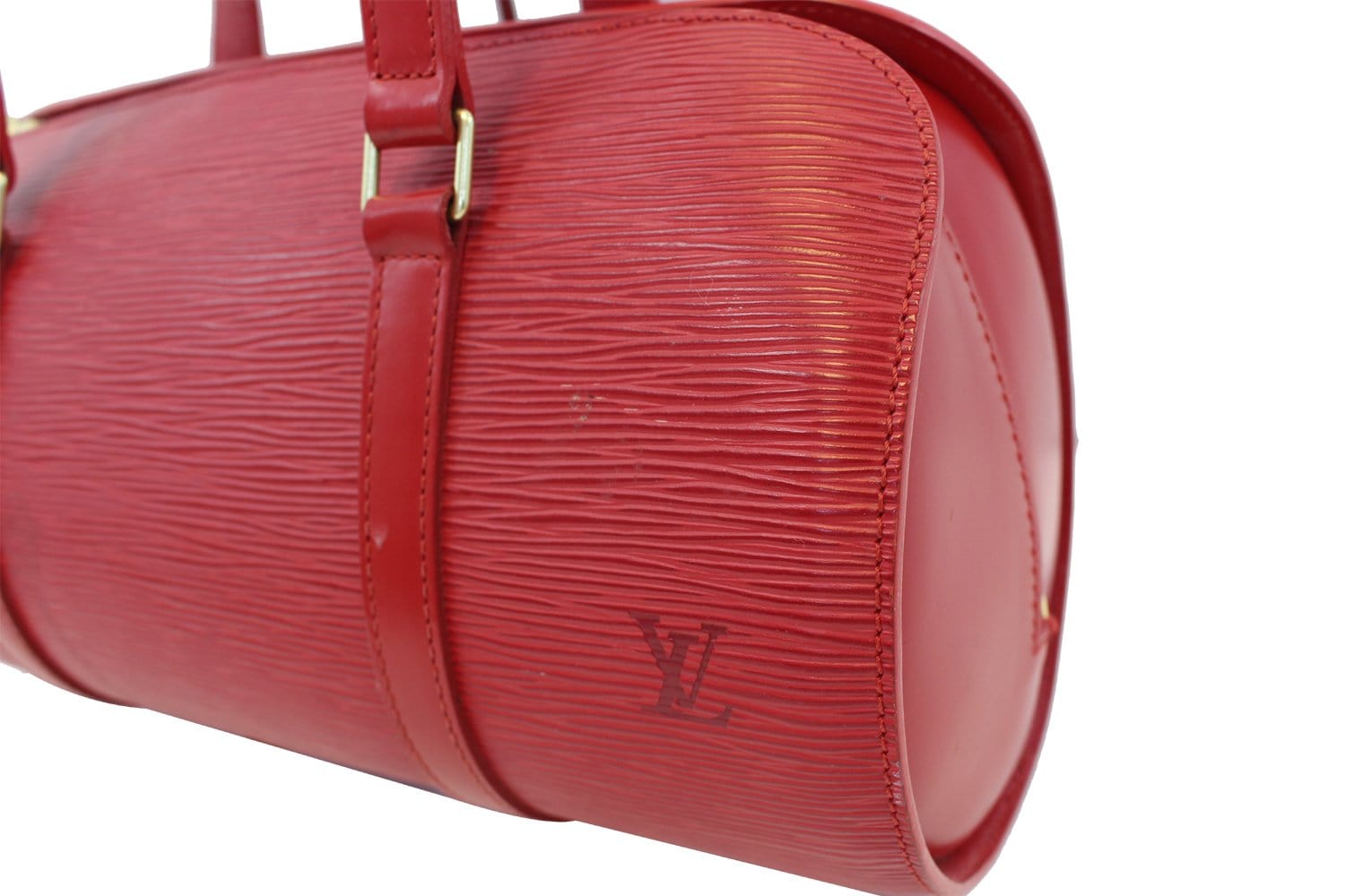 Authentic LOUIS VUITTON Epi Leather Red Papillon 26 Bag TT1697