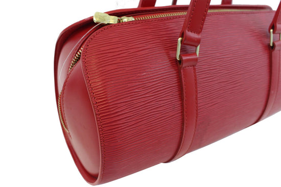 LOUIS VUITTON Epi Leather Red Papillon 26 Bag