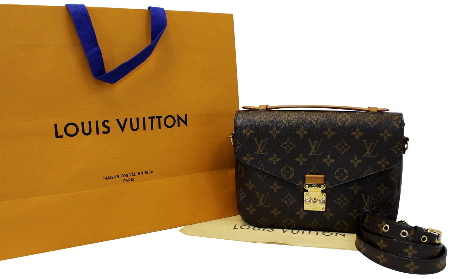 Louis Vuitton Pochette Metis Monogram Canvas at 1stDibs