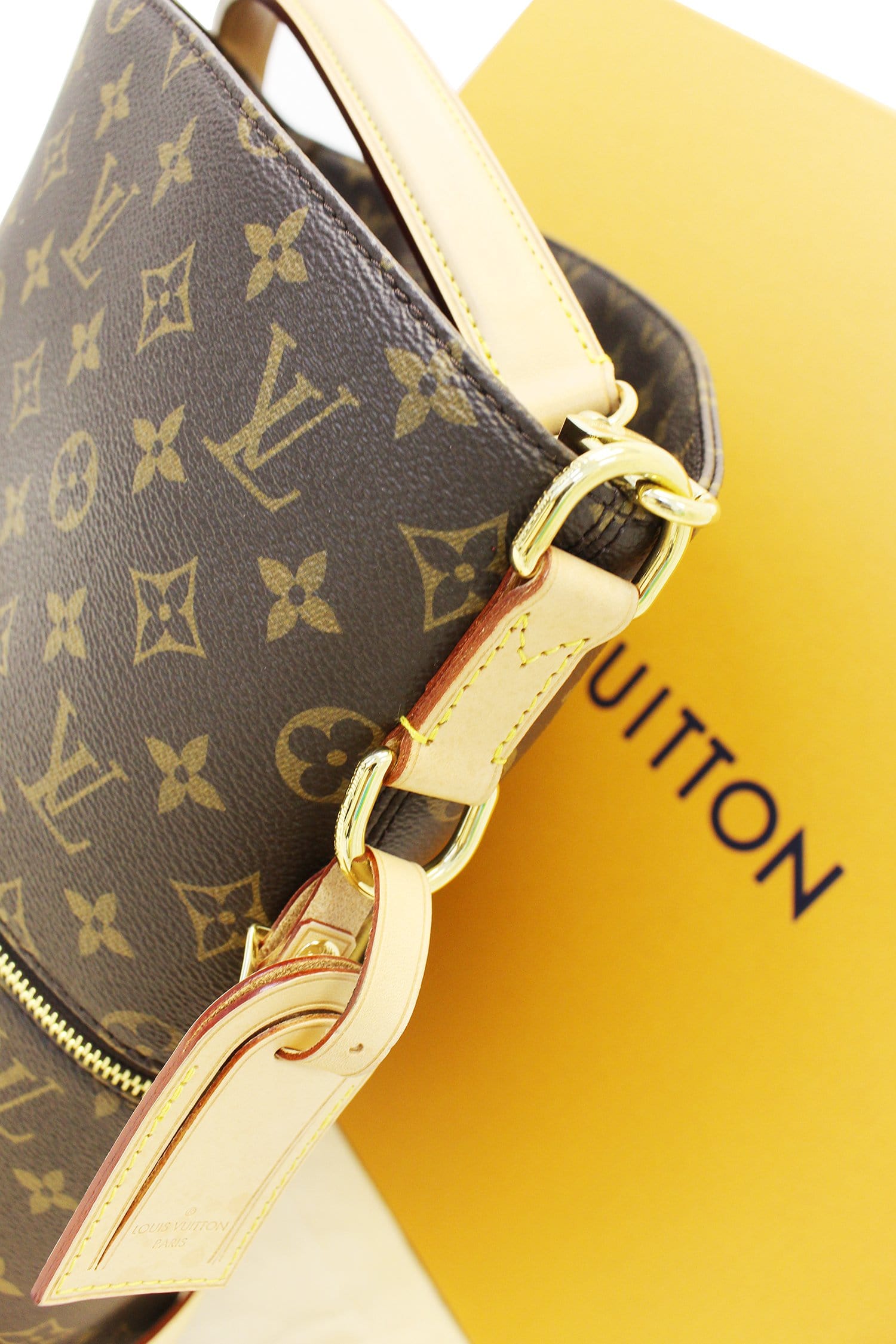 LOUIS VUITTON Melie Monogram Canvas Hobo Shoulder Bag E5224 - SOLD