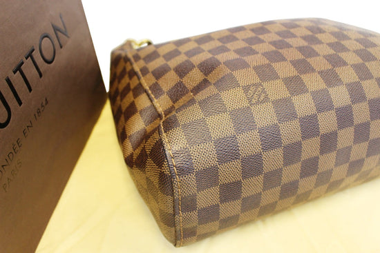 Louis Vuitton Damier Ebene Portobello GM Shoulder Bag (SHF-19894) – LuxeDH