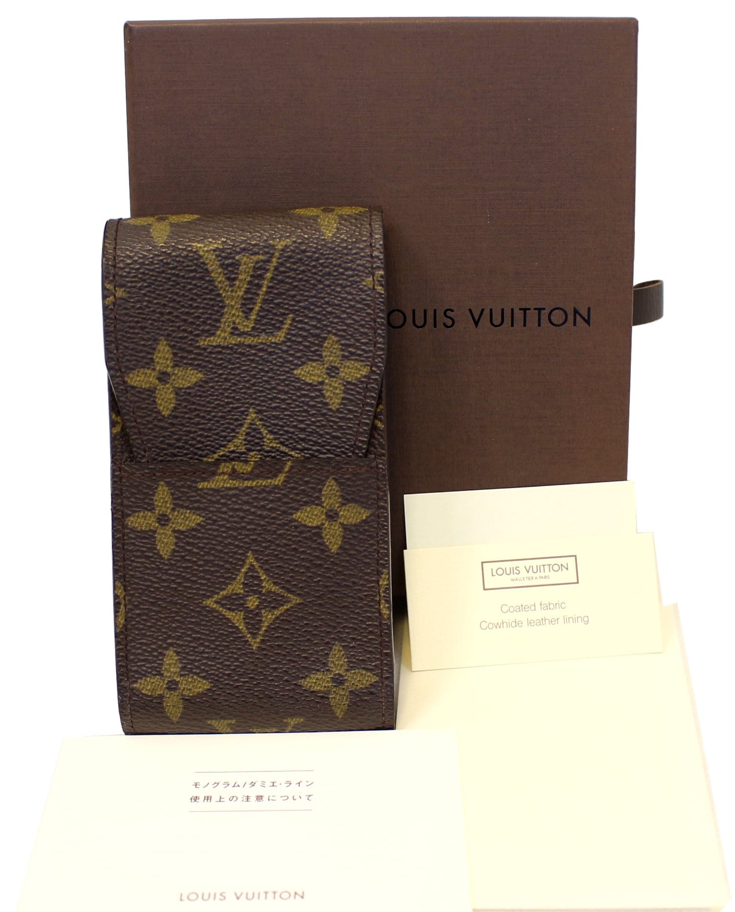 LOUIS VUITTON Monogram Canvas Etui Cigarettes Case