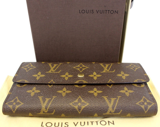 Louis Vuitton Tresor Monogram Porte-tresor International Wallet LV-0402N-0103