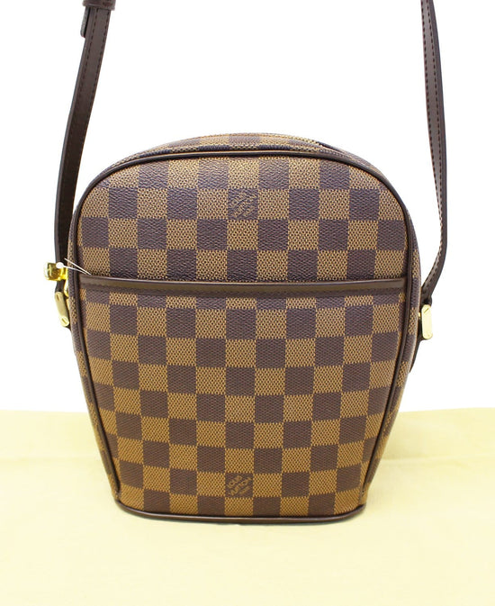 Ipanema cloth crossbody bag Louis Vuitton Brown in Cloth - 33946753