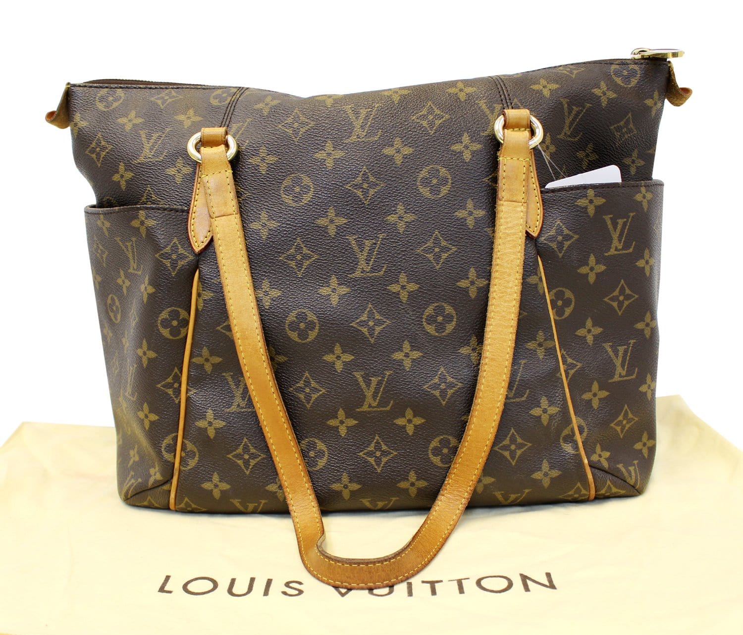 Auth Louis Vuitton Monogram Totally MM M56689 Women's Tote Bag