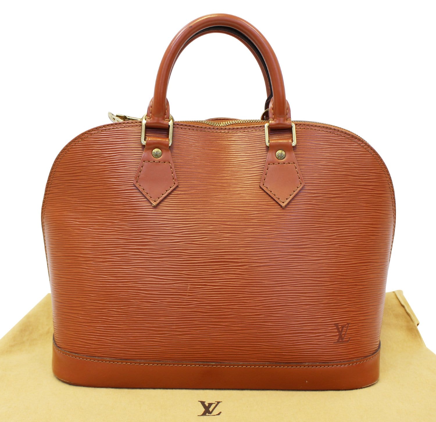 Brown LEATHER Louis Vuitton Bag