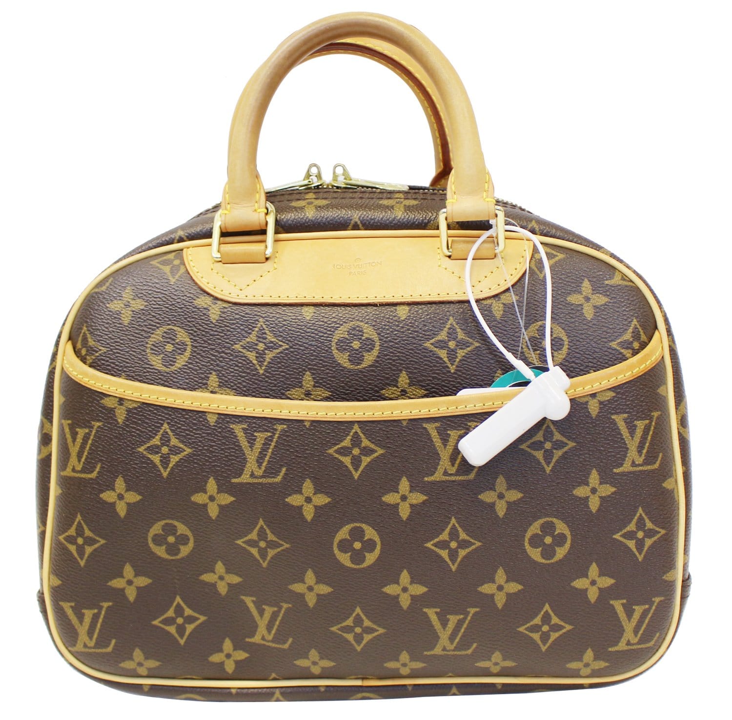 LV Trouville Bag Monogram Canvas with Leather and Gold Hardware