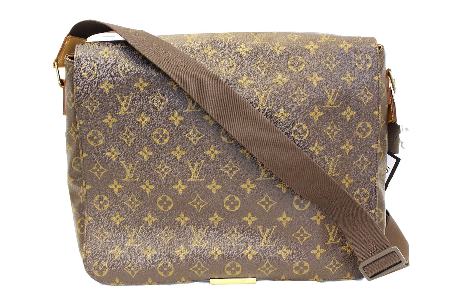 Authentic Louis Vuitton monogram Abbesses crossbody messenger bag Vintage  Large