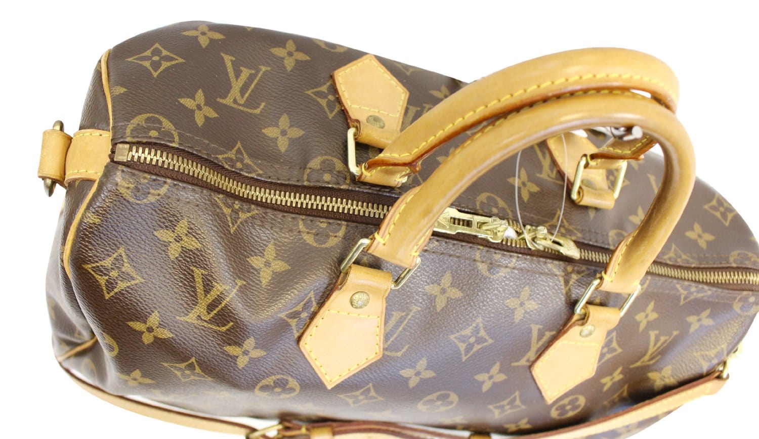 Louis Vuitton Monogram Canvas Speedy 35 Bandouliere Bag