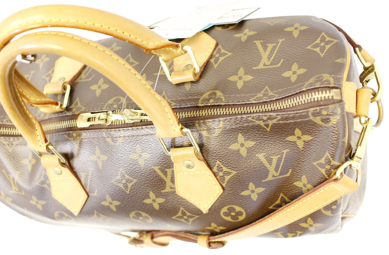 Louis Vuitton Monogram Canvas Speedy 35 Bandouliere Bag