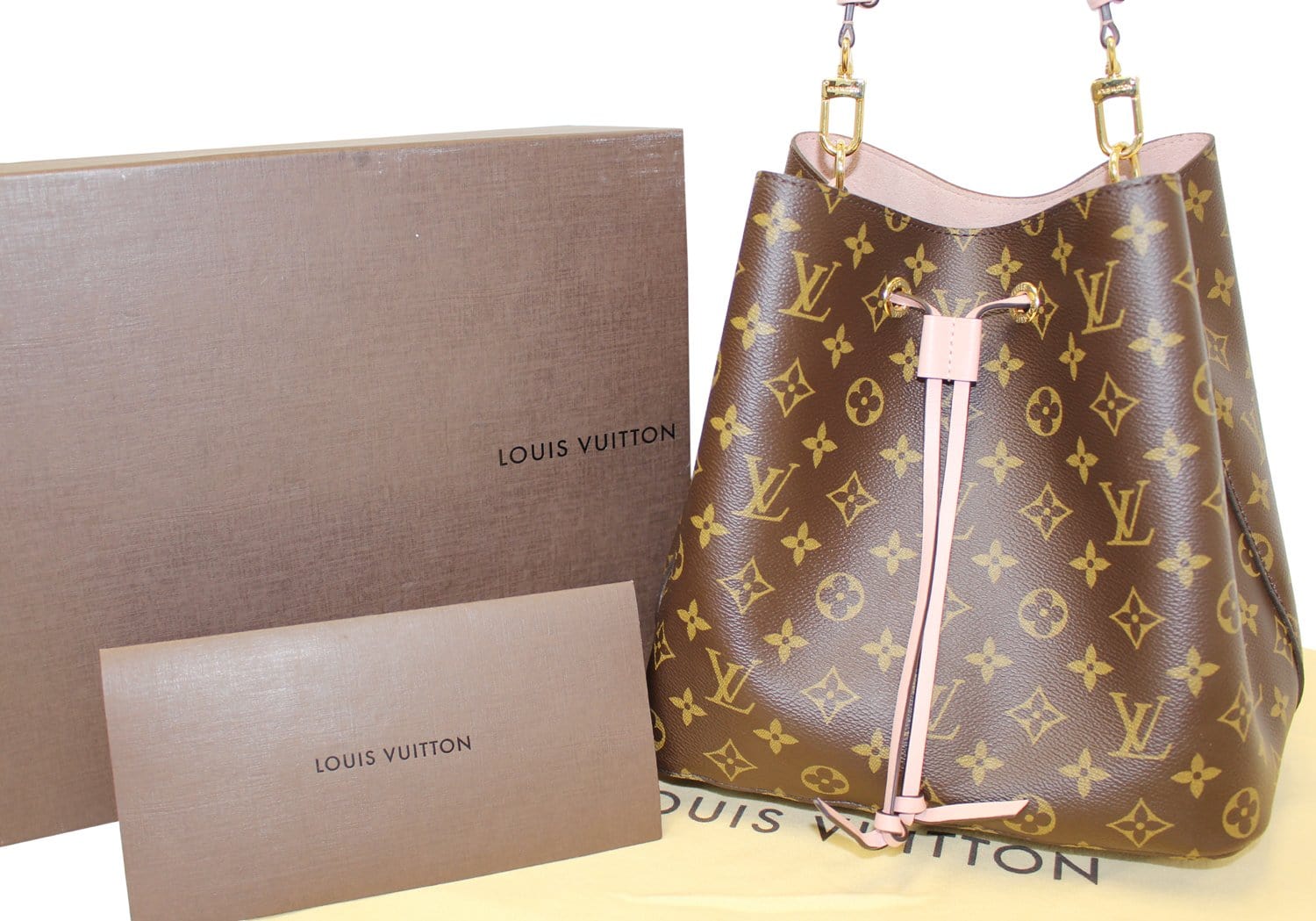 Louis Vuitton Braided Handle NeoNoe Handbag Monogram Canvas MM - ShopStyle  Shoulder Bags