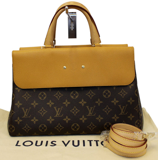 LOUIS VUITTON Venus Monogram Canvas 2way Shoulder Bag Red