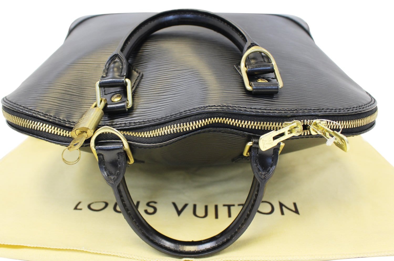 VINTAGE 1996 Louis Vuitton Epi Yellow Leather