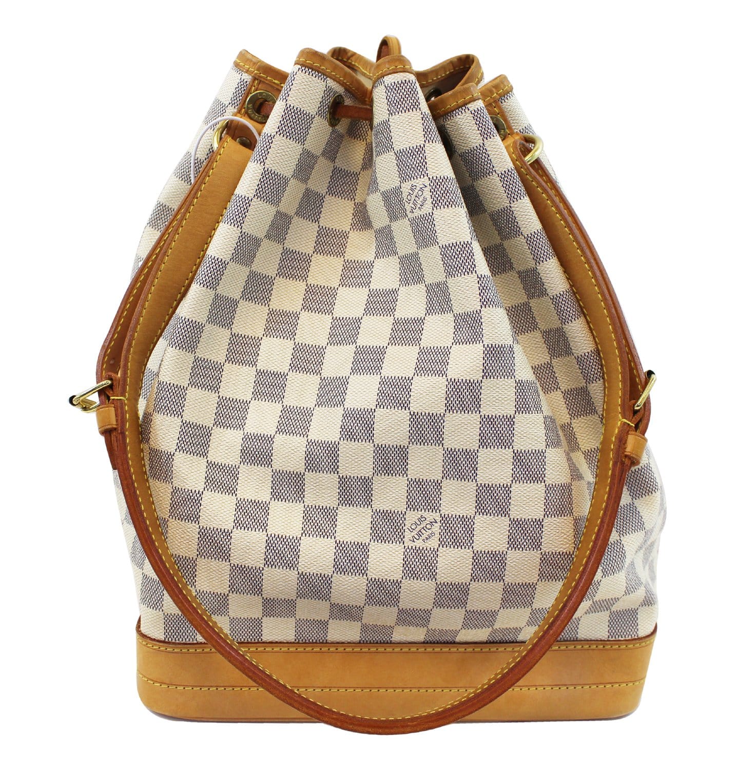 LOUIS VUITTON Damier Azur Large Noe Shoulder Bag