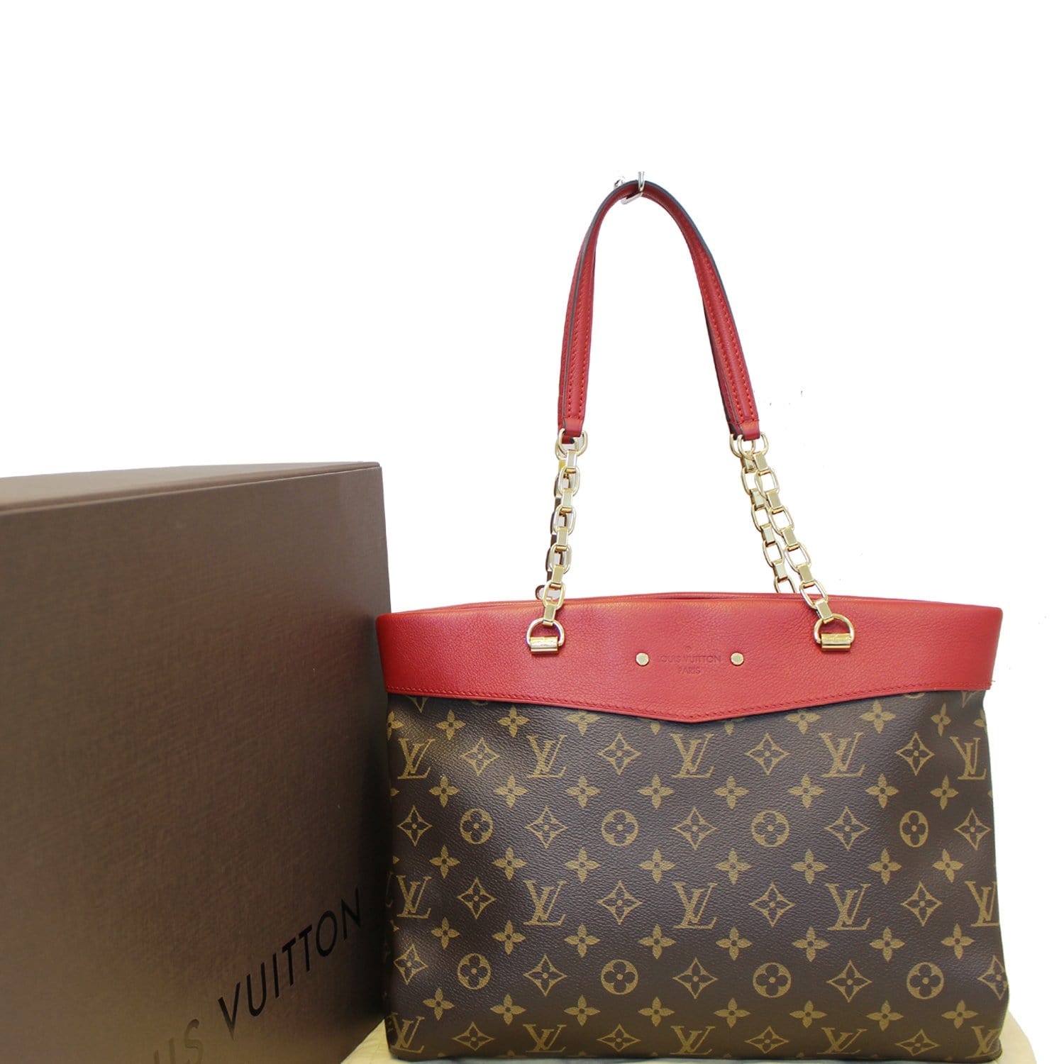 Louis Vuitton Monogram Canvas Pallas Shopper Tote Louis Vuitton