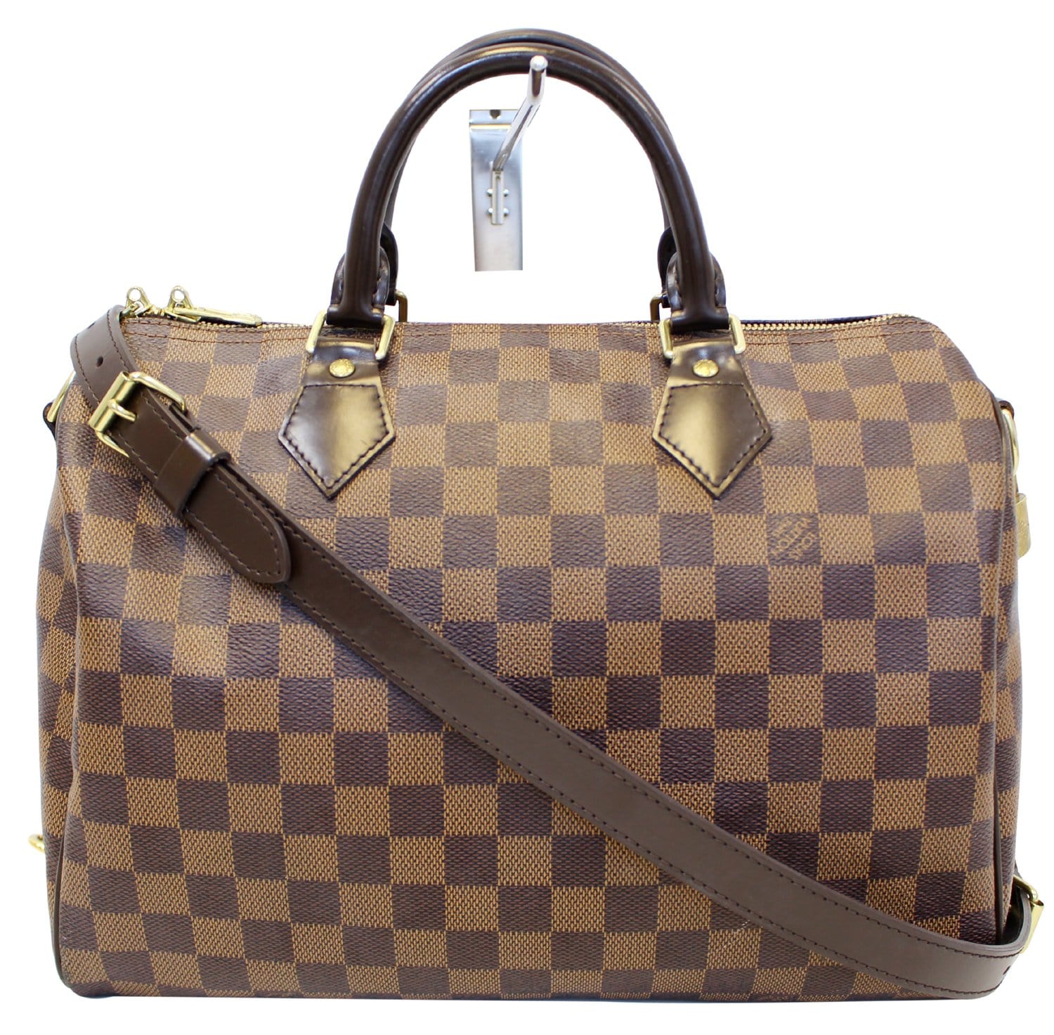 Louis Vuitton Damier Ebene Speedy 30 QJB0FZ0T0B430