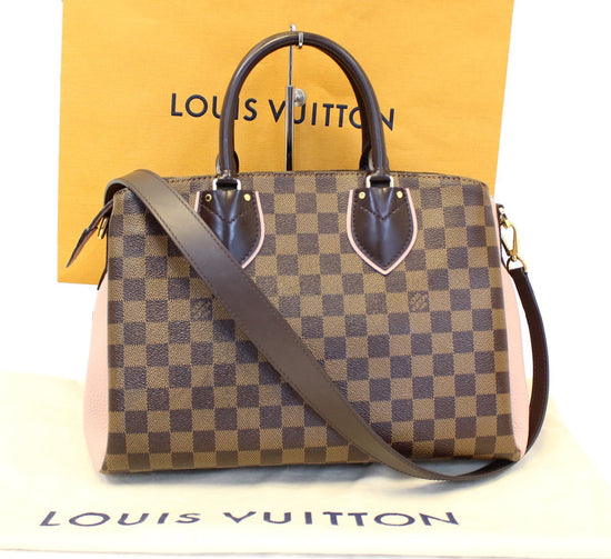 Louis Vuitton Normandy Damier Ebene Shoulder Bag Brown/Magnolia