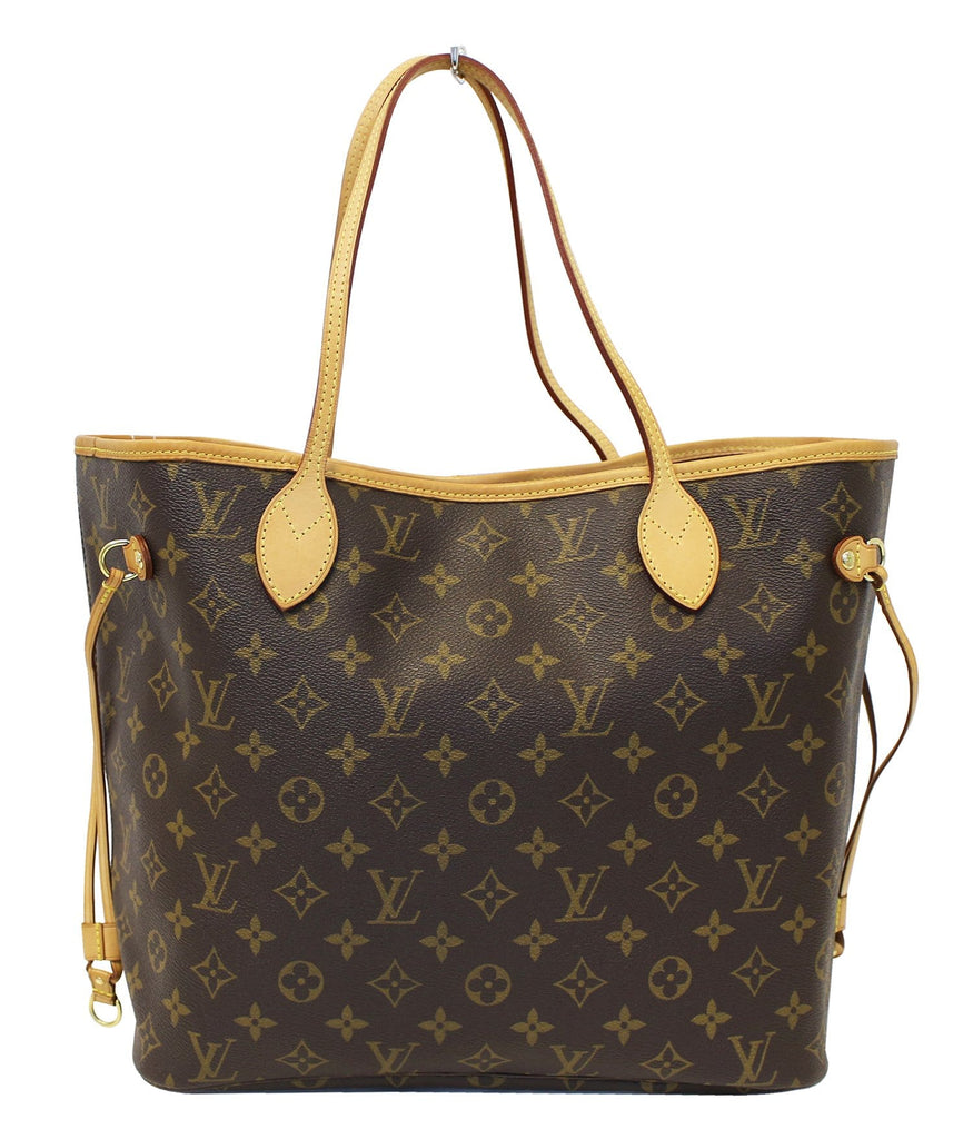 Authentic LOUIS VUITTON Monogram Neverfull MM Shoulder Bag E3546