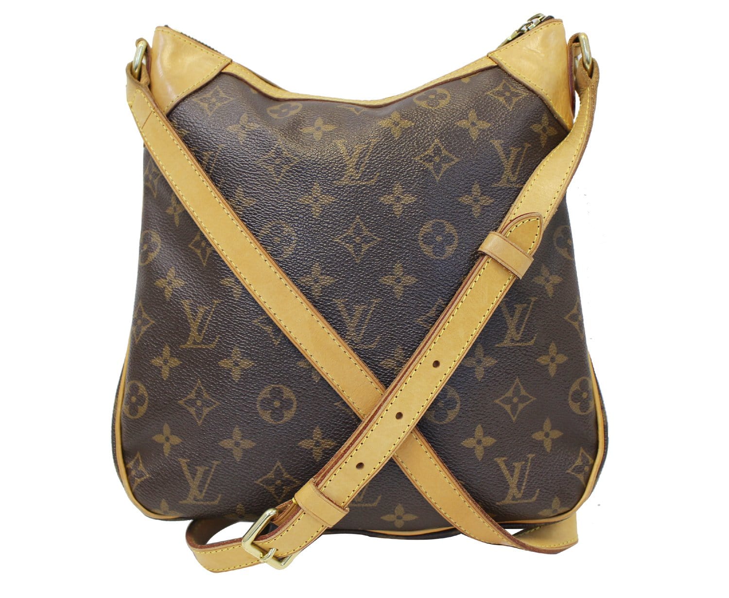 Authentic LOUIS VUITTON Monogram Canvas Odeon PM Crossbody Bag TT1682