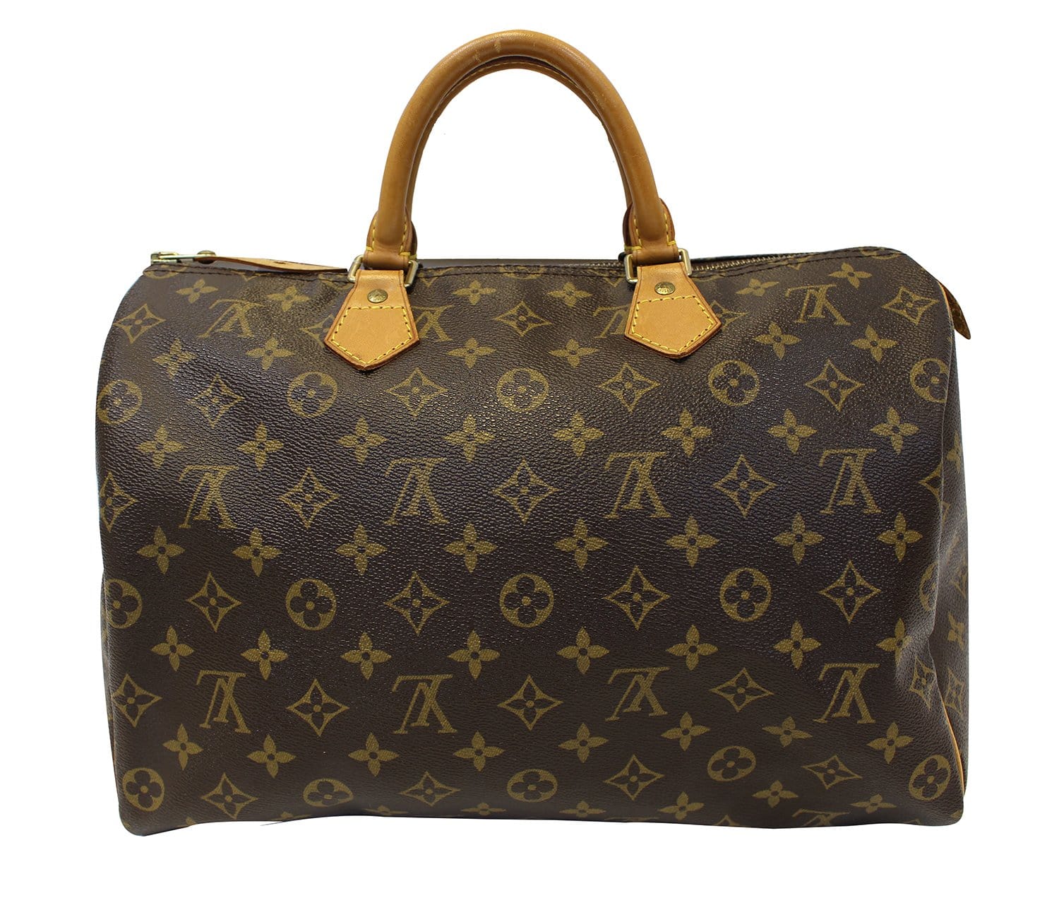 Pre-owned Louis Vuitton Fabric Handbag In Brown