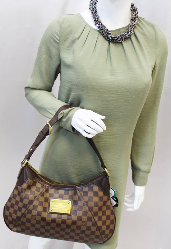 Louis Vuitton Vintage - Damier Ebene Thames GM Bag - Brown - Damier Canvas  and Leather Handbag - Luxury High Quality - Avvenice