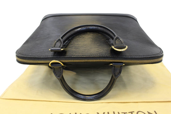 Louis Vuitton Alma PM Black Epi Leather — BLOGGER ARMOIRE