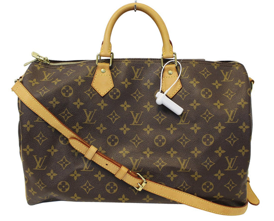 LOUIS VUITTON Speedy 40 Monogram Boston Hand Bag Purse Satchel Travel Bag  Large
