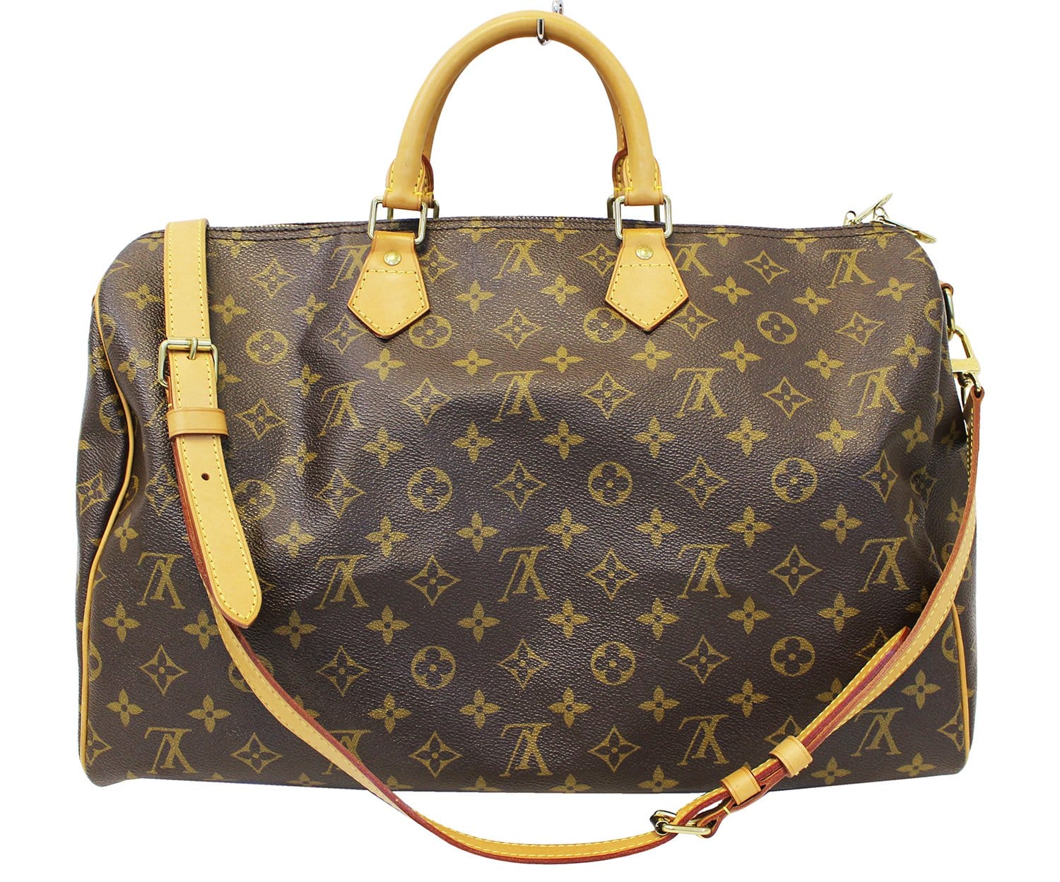 LOUIS VUITTON Monogram Speedy 40 Bandouliere Boston Bag