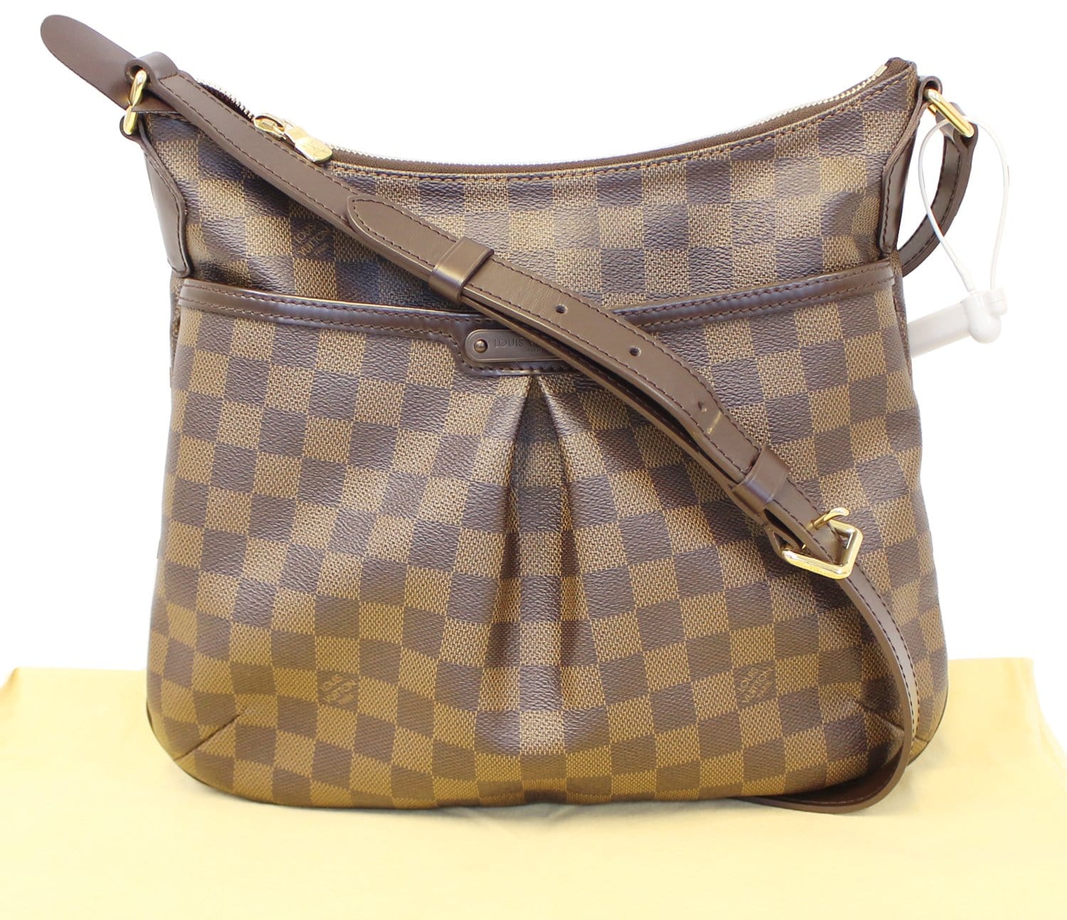 LOUIS VUITTON Bloomsbury GM Damier Ebene Shoulder Crossbody Bag