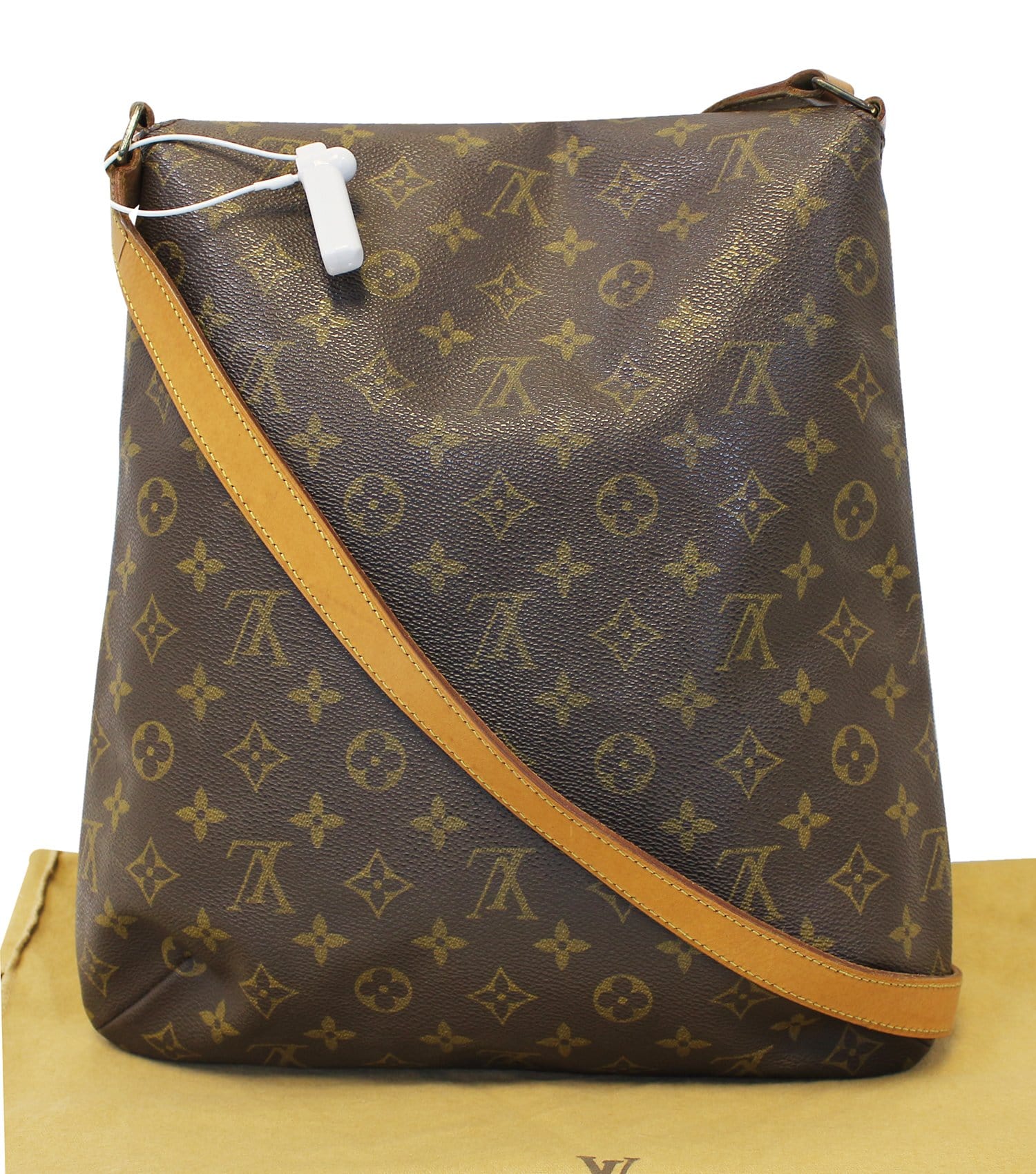 Authentic LOUIS VUITTON Musette Salsa GM Monogram Crossbody Shoulder B