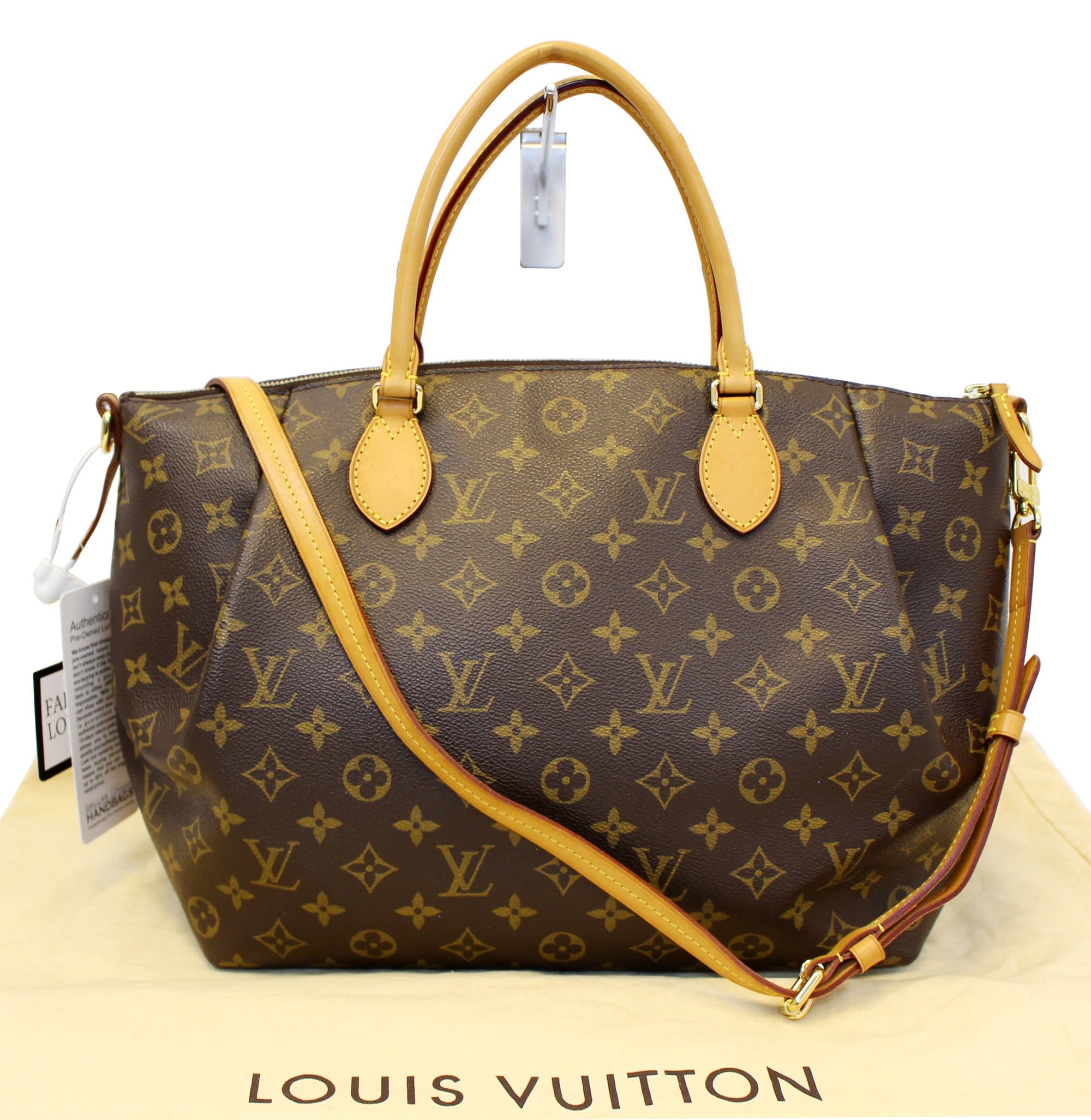 LOUIS VUITTON Monogram Canvas Turenne GM 2 Way Shoulder Bag