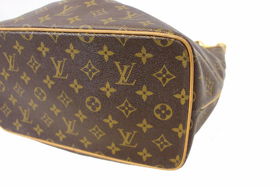 100% Authentic Louis Vuitton Zipper Palermo PM Browns Monogram