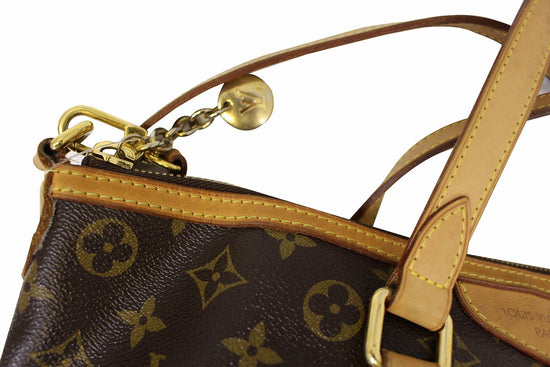 Louis Vuitton Brown Monogram Palermo PM Handbag MSWRXDU 144030002904 – Max  Pawn