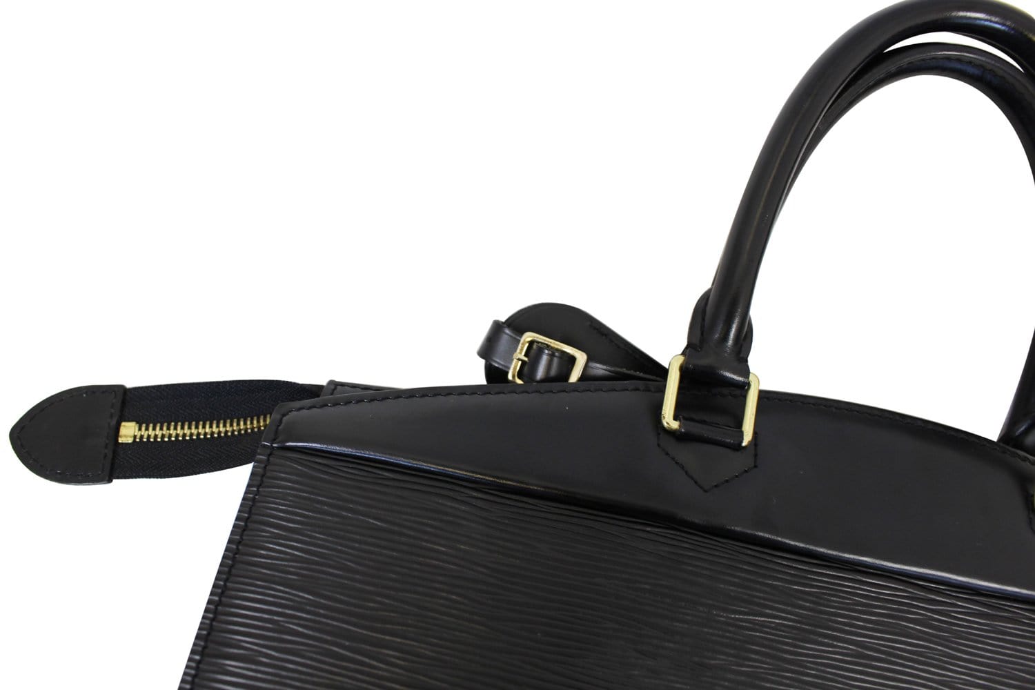 Louis Vuitton Black Epi Leather Croisette PM Bag - Yoogi's Closet