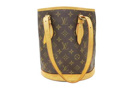Louis Vuitton Vintage - Monogram Petit Bucket - Brown - Monogram Canvas  Tote Bag - Luxury High Quality - Avvenice
