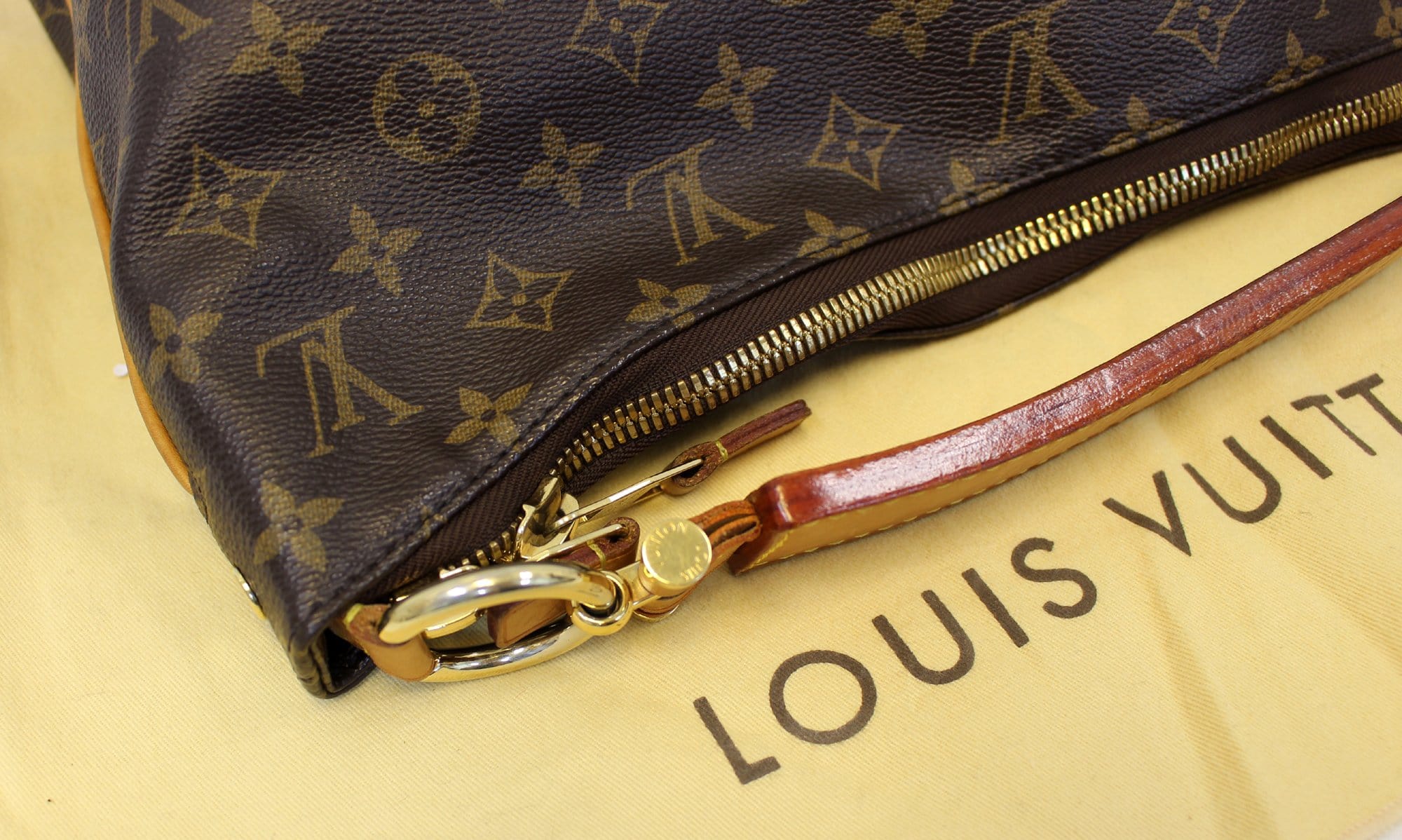 LOUIS VUITTON Monogram Canvas Sully PM Shoulder Bag