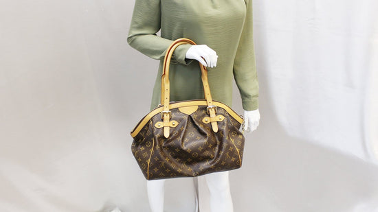 Sold at Auction: Louis Vuitton Custom Monogram Canvas Tivoli GM Bag