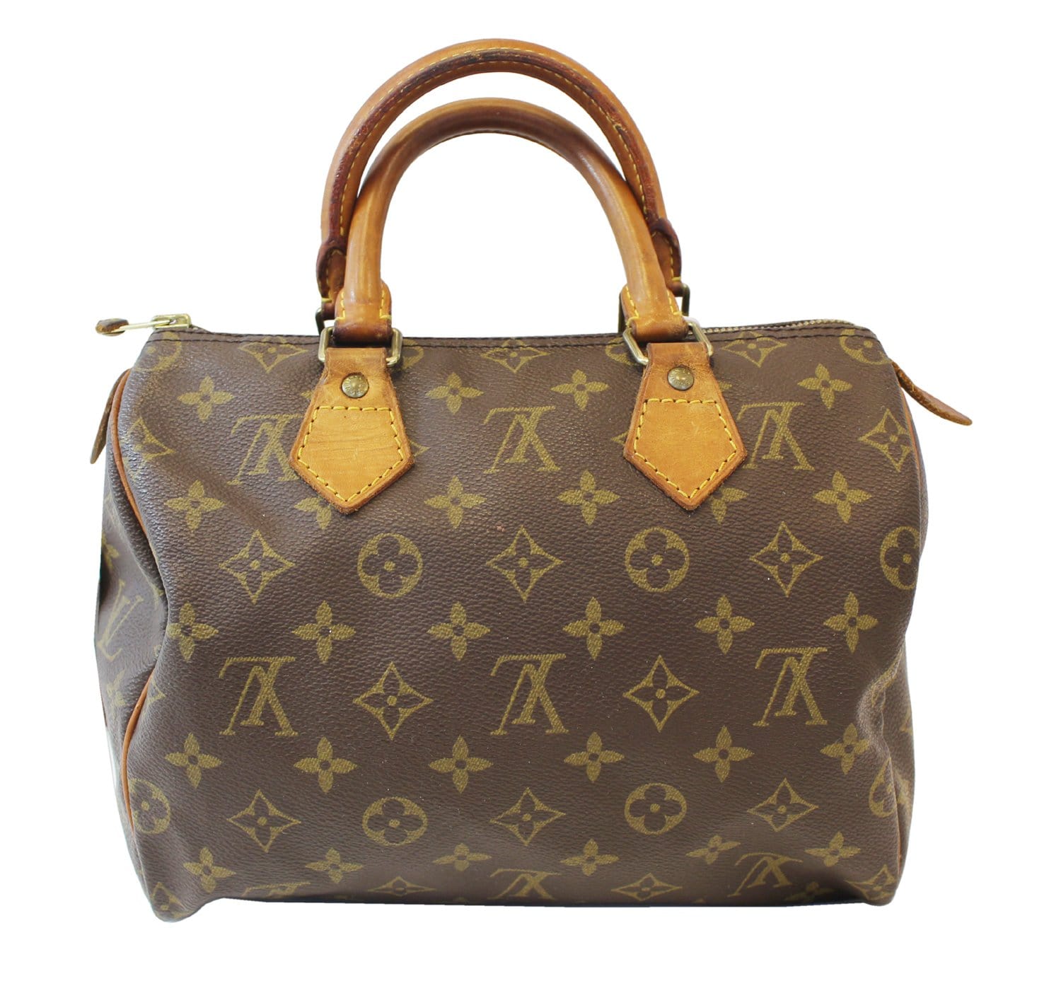 LOUIS VUITTON Monogram Canvas Speedy 25 Satchel Bag