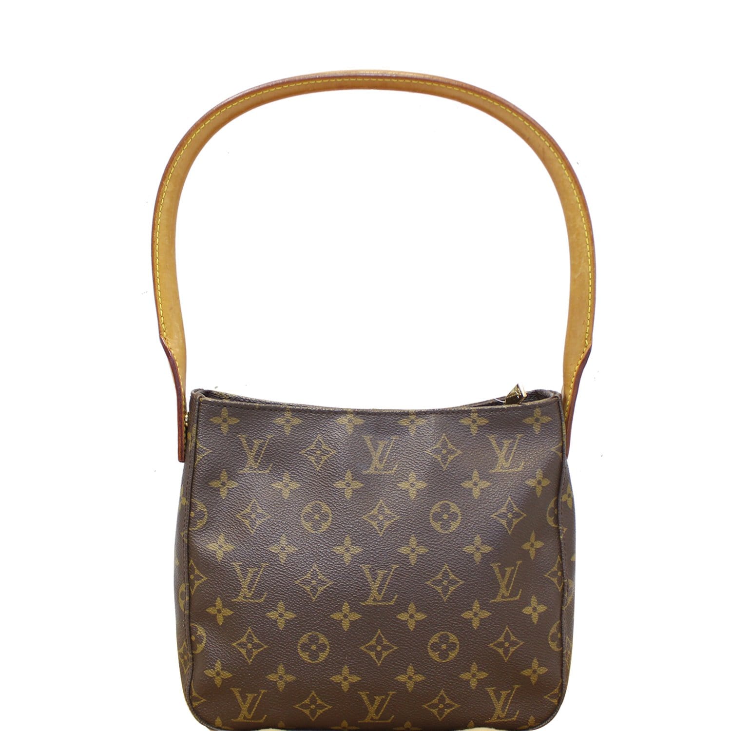 LOUIS VUITTON Looping MM Monogram Canvas Shoulder Bag Brown-US