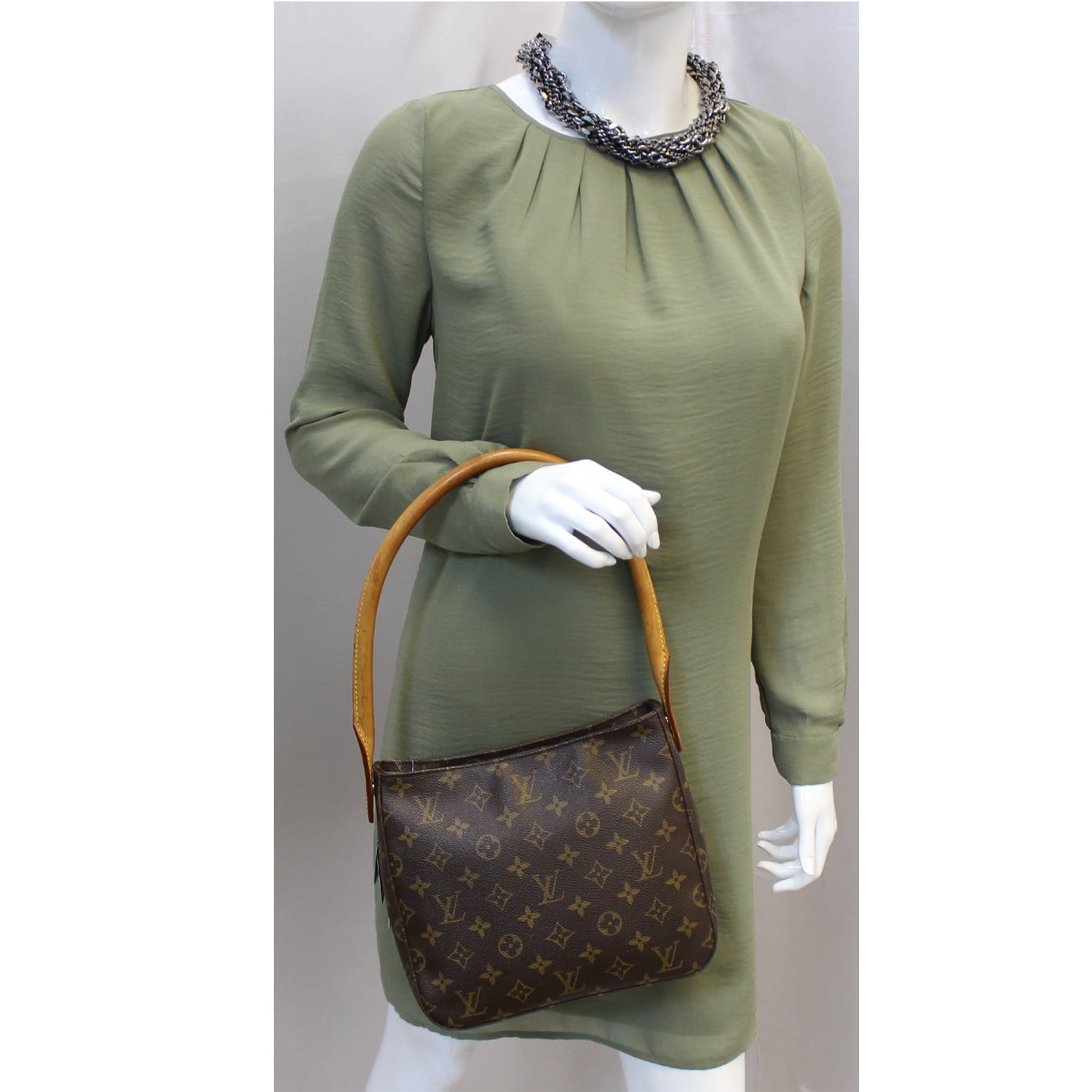 LOUIS VUITTON LOOPING MM HAND BAG PURSE MONOGRAM CANVAS FL0031 M51146 –  brand-jfa