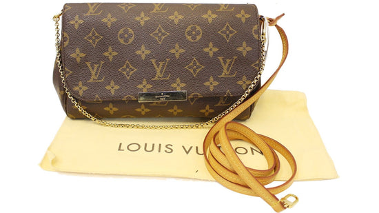 LOUIS VUITTON Monogram Canvas Favorite MM Crossbody Bag TT2221