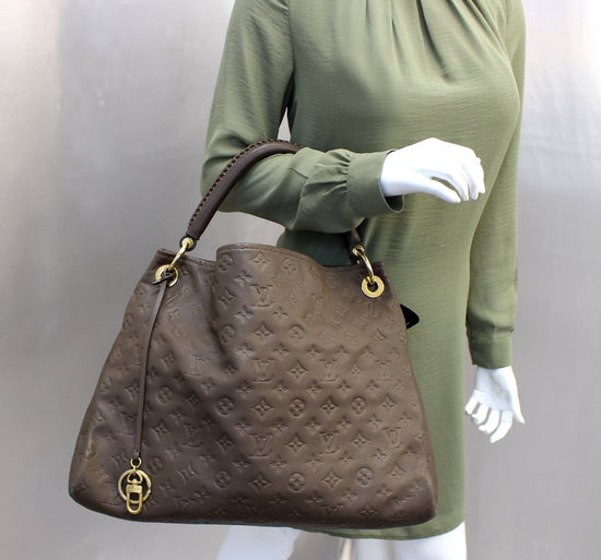 Louis Vuitton Ombre Lumineuse Empreinte Brown Shoulder Bag