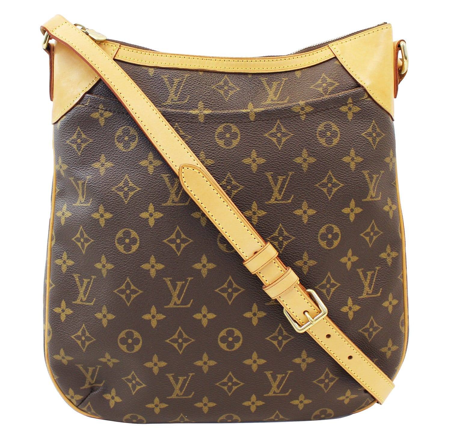 LOUIS VUITTON Monogram Odeon MM Natural 1145837