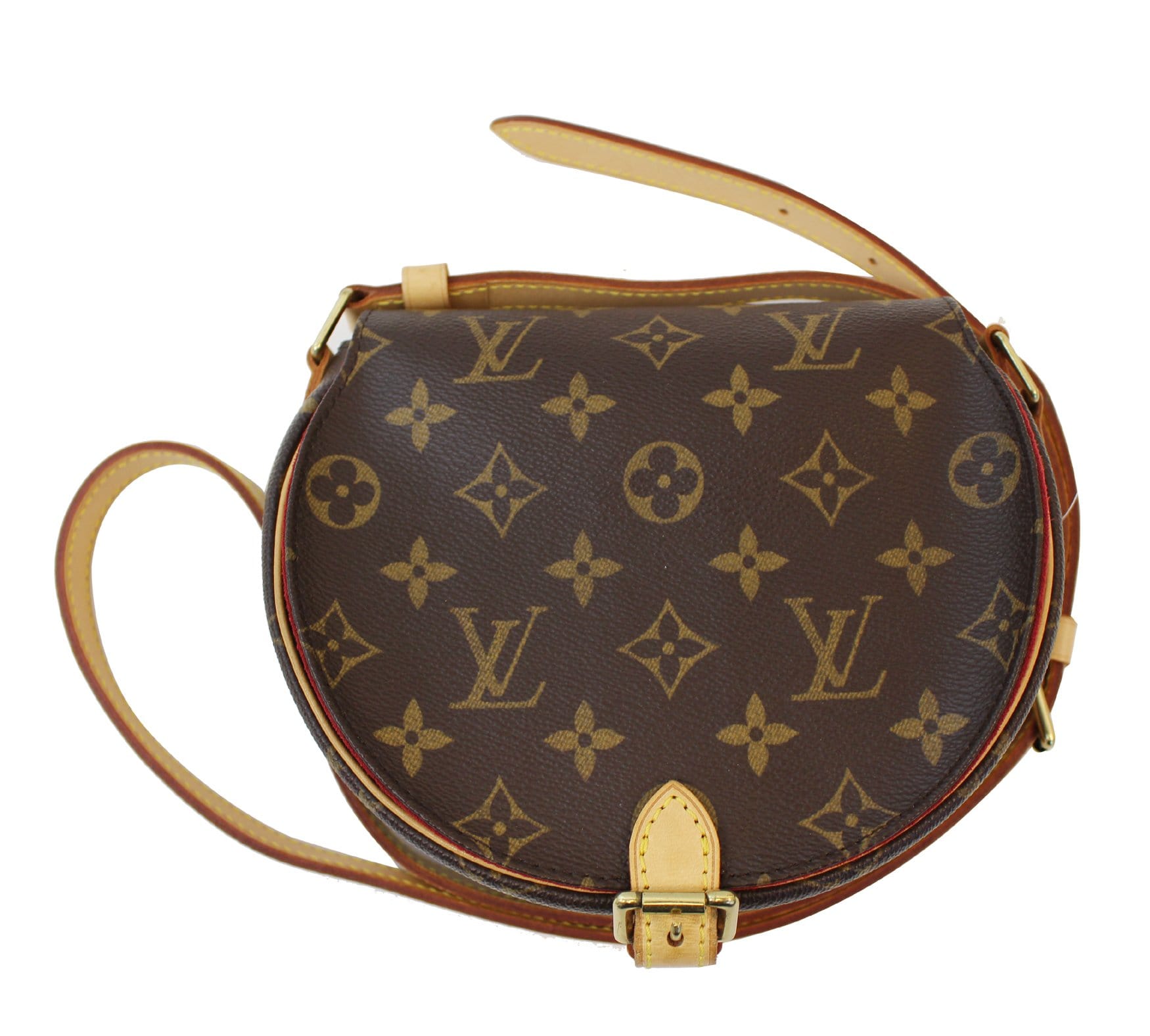 Louis Vuitton Ultra Rare Vintage Monogram Tambourin Shoulder Bag 4LV93