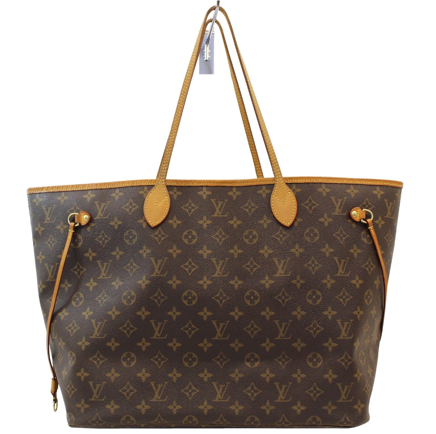 Authentic LOUIS VUITTON Monogram Canvas Neverfull GM Tote Bag E3664